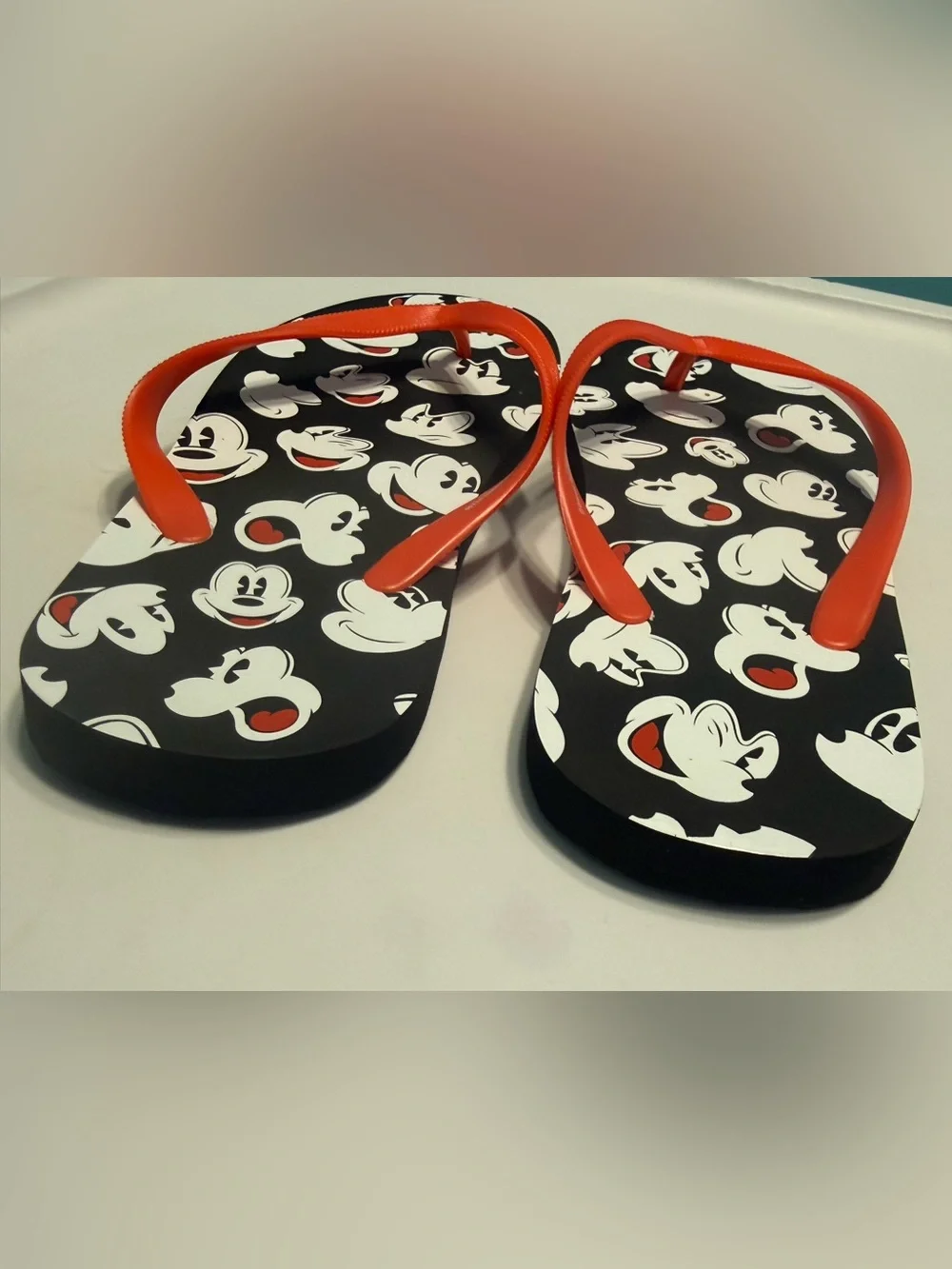 Disney Parks Mickey Mouse Flip Flops